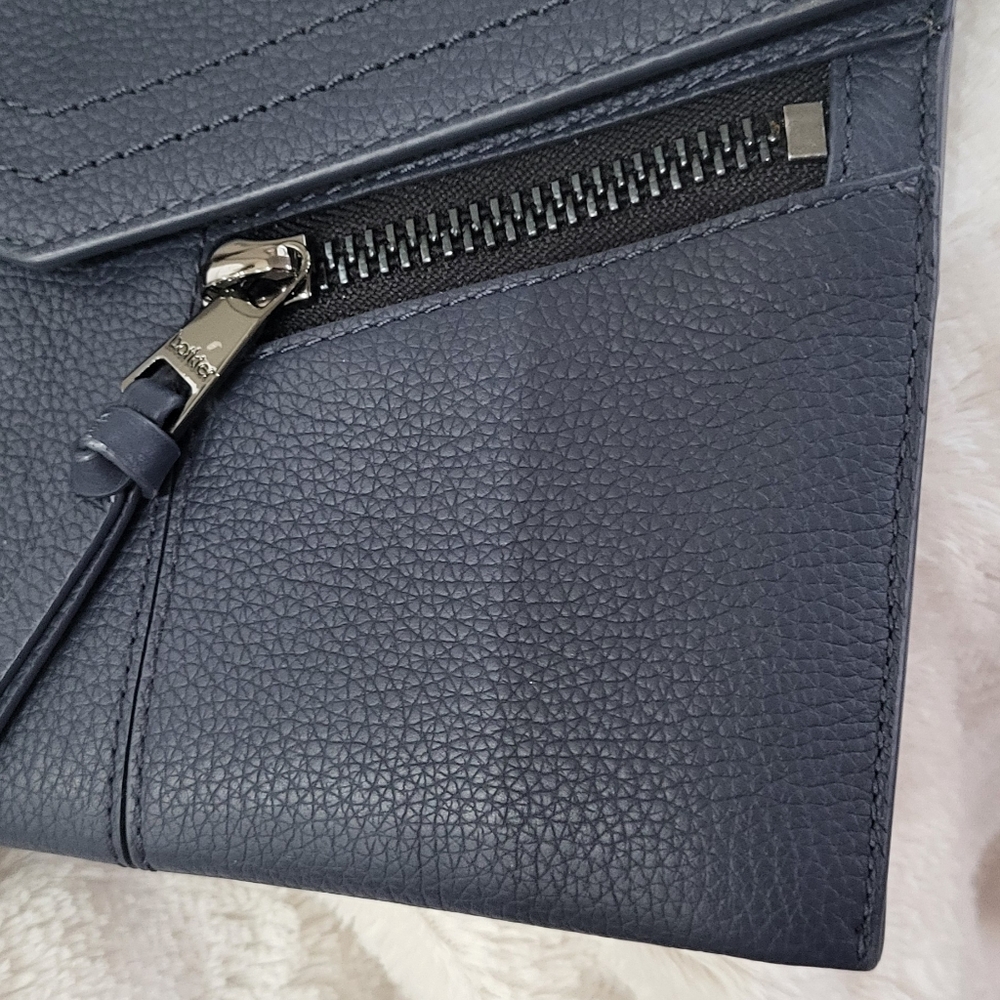Nwot Botkier Trigger Asymmetric Zip Leather Cross… - image 8